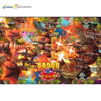 Mesa de Juego de Peces Cool Dragon CD-001-688 para 10 Jugadores, Máquina de Juego de Peces de 86 Pulgadas, Ocean King 3, Dinosaur Strike, Multiplicador, Personalizable
