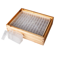Nouvelle boîte transparente en nid d'abeille