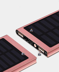 แบตสำรองพลังงานแสงอาทิตย์แบบบาง6000mAh ไฟฉายธนาคารพลังงานขนาดเล็ก - Product Image 4