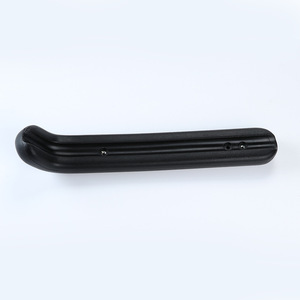 Accoudoirs réglables pour chaise de bureau, matériau PU noir, hauteur réglable, D01, lot de 2 pièces - Product Image 3