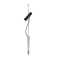 Foco LED para Paisajismo IP65 con Montaje en Estaca, 4W 7W 12W, AC220V/DC48V, Lámpara de Jardín para Exteriores