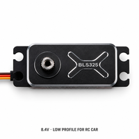 Nouvelle Arrivée 2026 Servo de Voiture RC 1/10 25KG XQ-POWER XQ-BLS325 Brushless à Profil Bas Boîtier en Aluminium Étanche Programmable 8.4V