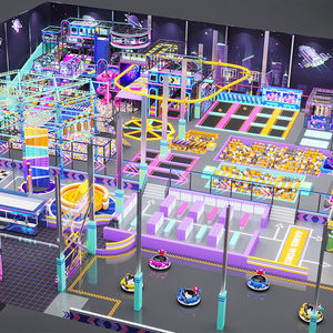 مبيعات المصنع مباشرة مخصصة داخلي واسع النطاق لعب الأطفال التجارية مرافق تسلية قلعة المشاغب الشاهقة - Product Image 2
