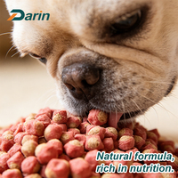 Machine innovante à extrudeuse unique bicolore pour aliments pour animaux de compagnie, ligne de production automatisée de croquettes pour chiens bicolores 600 kg/h