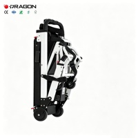 Fauteuil d'évacuation d'urgence Dragon OEM pour l'alpinisme, fauteuil roulant électrique pour monter les escaliers, fauteuil roulant électrique pliable