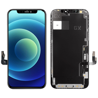 Écran OLED rigide pour iPhone 12/12 Pro, panneau GX authentique, écrans LCD de remplacement pour téléphone portable, non originaux (stock US)