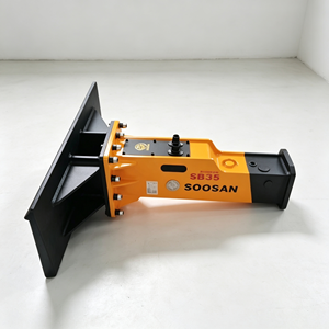 Placa de montaje para rompedor hidráulico tipo caja SOOSAN SB35 para construcción y demolición - Product Image 1