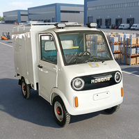 Mini camionnette électrique entièrement fermée, fourgonnette de transport à haute capacité de charge pour la livraison logistique