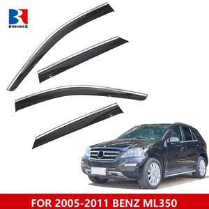 Pare-soleil pour Mercedes-Benz ML350 2005-2011, protection contre la pluie pour les portes de voiture, pare-soleil latéral, déflecteur de vent - Product Image 2