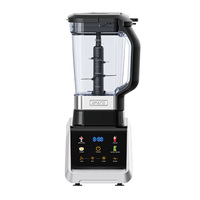 Mixeur multifonction 12 en 1, mixeur commercial 1500W, mixeur broyeur de glace, mixeur pour jus de fruits, appareils de cuisine