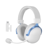2027 ODM/OEM Garansi 1 Tahun Headset S22 dengan 3 Mode Lipat RGB Headset Gaming Nirkabel Cocok untuk PC/PS4/PS5/Switch/Xbox