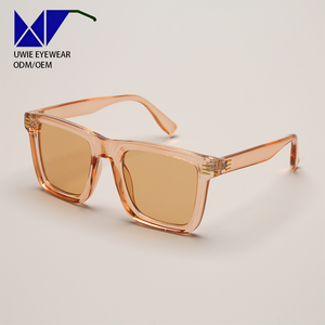 Lunettes de soleil unisexes de luxe en moissanite, taille 48-20-144, monture carrée intégrale, UV400, avec support pour caméra vidéo et objectif <span class=keywords><strong>Chen</strong></span> - Product Image 4