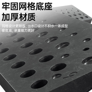 Rubber Threshold Ramp Mat For Curb Car Entry Doorway <b>Step</b> Slope Pad 120x30x8cm Non Slip Surface - Product Image 5