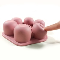 Nouveau design sans BPA de moule en silicone pour bac à glaçons rond de qualité alimentaire en gros