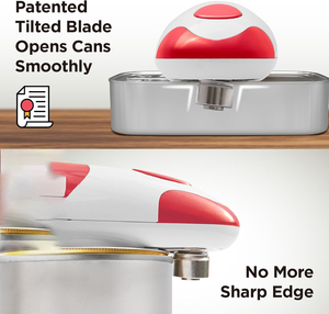 One Touch Safety <b>Can</b> <b>Opener</b> Smooth Edge Automatic Handheld Jar <b>Opener</b> Gripper <b>Electric</b> <b>Can</b> <b>Opener</b> - Product Image 4
