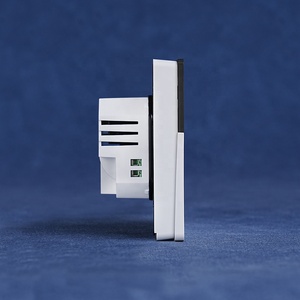 Thermostat intelligent WiFi programmable avec affichage de l'heure, commande vocale via application, pour chaudière à <span class=keywords><strong>gaz</strong></span>, chauffe-eau <span class=keywords><strong>et</strong></span> chauffage électrique au sol, avec bouton - Product Image 6
