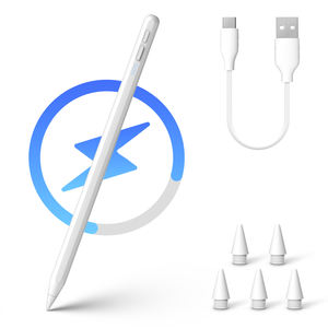 2026年最新版 紛失防止スタイラスペン 急速充電 傾き感知 紛失防止ストラップ付き 送料無料 iPad用スタイラスペン - Product Image 4