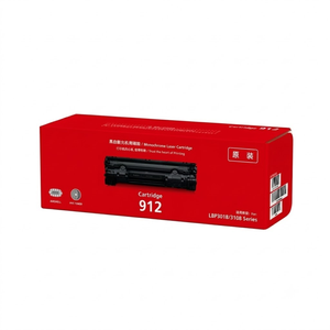 Cartucho de Tóner Negro Original CRG 912 de Alto Rendimiento para Impresora Láser, Cartucho de Repuesto para Documentos Nítidos y Confiables - Product Image 1