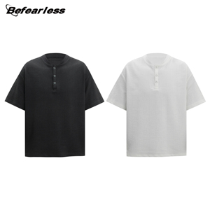 Camiseta Casual de Alta Calidad para Hombre, Venta al por Mayor, Estilo Cleanfit, Transpirable, con Botones, Tejido Jacquard, Personalizable - Product Image 1