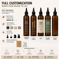 Nouvelle Bouteille PET Givrée Transparente de Marque 2026 pour Emballage Cosmétique 100ml 250ml avec Bouchon Twist pour Toniques et Hydrolats
