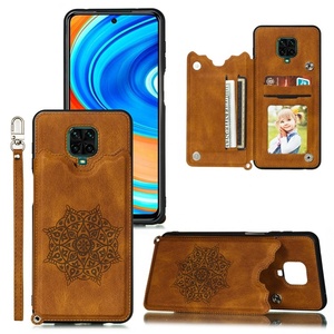 De moda personalizado tarjeta Funda de cuero PU Flip TPU caja del teléfono celular de la PC para el Xiaomi nota 9pro. - Product Image 1