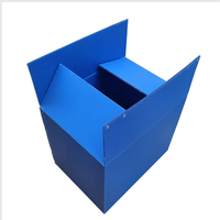 Recyclable Fabricant Forte Pp Corflute Ondulée Boîte Creuse En Plastique Coroplast Poly Stockage Déménagement Chiffre D'affaires Bos Corbeille