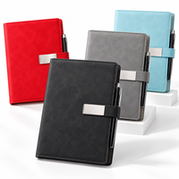 Carnet de notes A5 personnalisé avec logo, journal de fermeture à clip, idéal pour la promotion, le bureau, l'école, la personnalisation, pour étudiants