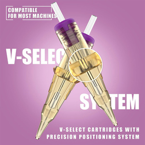 Agujas de Micropigmentación Capilar EZ V Select 1RL 3RL para Maquillaje Permanente, Certificadas CE, Esterilizadas, Cartuchos de Tatuaje PMU al por Mayor - Product Image 4