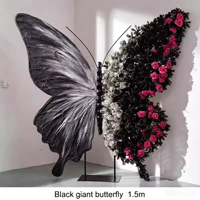 Spiegel-Schneeflocken-Samt Lila Schmetterling 1m x 1m Handgefertigte Künstliche Rosenblumenwand Hintergrund-Dekoration Romantische Traumhafte Hochzeitskunst