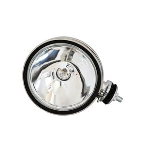 Nuova Luce da Lavoro Circolare Elettroplaccata per Rimorchio, Faro Antinebbia, Faretto Modificato per <span class=keywords><strong>Fuoristrada</strong></span>, Luce Anteriore H3 per Paraurti - Product Image 1