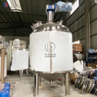 Cuve de mélange magnétique scellée à double enveloppe chauffante et refroidissante en acier inoxydable de haute qualité Huashang