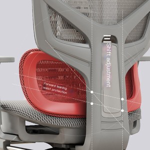 Vente directe du fabricant, chaise <span class=keywords><strong>de</strong></span> <span class=keywords><strong>bureau</strong></span> ergonomique moderne en maille, hauteur réglable, <span class=keywords><strong>protection</strong></span> <span class=keywords><strong>de</strong></span> la taille, pour ordinateur, maison, jeux - Product Image 4