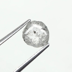 เพชรดิบธรรมชาติทรงเกลือและพริกไทย น้ำหนัก 1.32 กะรัต ขนาด 6.60 x 6.32 x 3.43 มม. ขายดีอันดับต้นๆ สำหรับเครื่องประดับเพชรงานแต่งงาน - Product Image 5