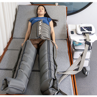 Bottes de massage à compression d'air MDR CE à 6 chambres, machine de pressothérapie pour les jambes, combinaison de massage pour drainage lymphatique complet du corps