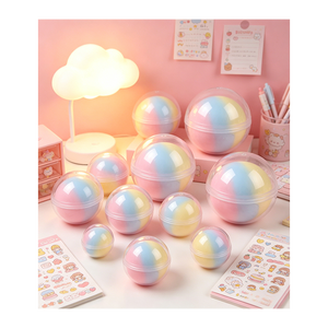 Rainbow Gradient Crispy ASMR <b>Squeeze</b> Toy Slow Rising Sensory <b>Ball</b> Discreet Carry Workplace Attention Support Aid - Product Image 4