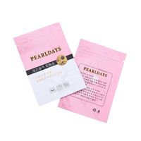 Sacs en aluminium thermoscellables vides pour échantillons, avec fermeture éclair, impression de logo personnalisée acceptable