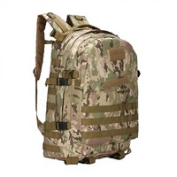 Sac à dos tactique unisexe imperméable pour ordinateur portable, en Oxford, 36-56L, polyester, camouflage, fermeture éclair, fermoir, mode, sport, randonnée