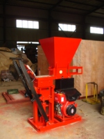 Machines manuelles automatiques pour la fabrication de terre brûlée compressée écologique écologique et de briques d'argile