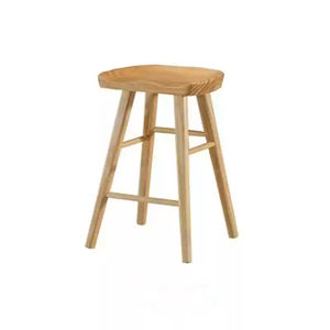 Tabourets <span class=keywords><strong>de</strong></span> <span class=keywords><strong>bar</strong></span> scandinaves Tabourets hauts en <span class=keywords><strong>bois</strong></span> massif Tabourets <span class=keywords><strong>de</strong></span> <span class=keywords><strong>bar</strong></span> minimalistes modernes - Product Image 6