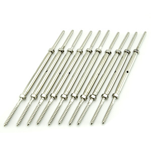 Tiges filetées en acier inoxydable de 1/8 pouce, filetage partiel à droite, pour usage industriel général - Product Image 1
