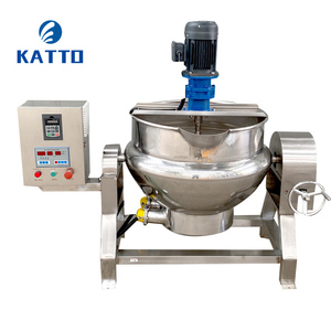Equipo <span class=keywords><strong>de</strong></span> cocina Curry lentejas hervidor con camisa 300L 400l 500L - Product Image 5