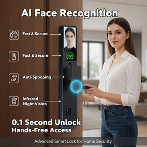Cerradura Inteligente con Reconocimiento Facial 3D IA 2026, con Cámara HD y Videoportero, Cerradura Digital Ultrafina de 15 mm para Viviendas en Arabia Saudita, Venta al Por Mayor - Product Image 4