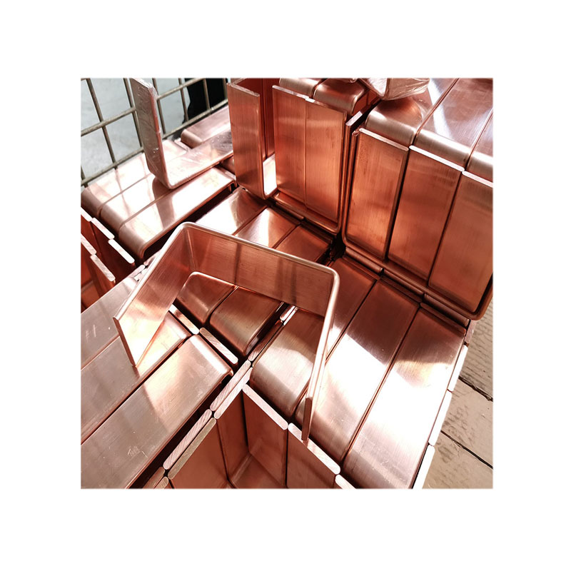 Fabricator OEM Cut Forming Metal copper stamping blanks bus bar copper bar Fabrication Stamping Sheet Metal Parts