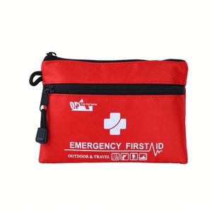 Trousse de premiers secours portable et étanche en EVA rouge durable, grande capacité, pour la maison, les voyages et les activités de plein air, personnalisable - Product Image 2
