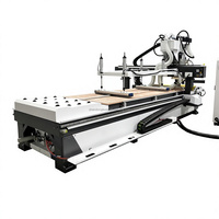 Máquina CNC de Corte y Ensamblaje Automático 1336 para Madera, Router para Muebles de Panel, Gabinetes y Procesamiento de Contrachapado, Suministro para Fábricas