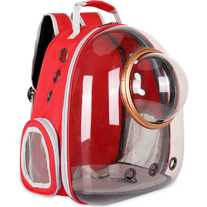 <b>Large</b> <b>Capacity</b> Wholesale Transparent Ventilate Waterproof Breathable Pet Cats Dogs Oxford Travel Carrier <b>Backpack</b> for Outside - Product Image 6