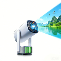 Projecteur intelligent Android K2 avec batterie intégrée, WIFI, 4K, 720P, Full HD, Home Cinéma, MINI Projecteur, mise au point automatique, correction de la distorsion trapézoïdale, vidéo Proyector
