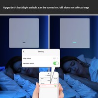 Interrupteur intelligent Zigbee, application Tuya Smart Home, télécommande, matériau ABS, utilisation en intérieur, interrupteur mural universel à un seul bouton, zéro feu, US