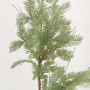 Vente en gros de feuilles de <span class=keywords><strong>sapin</strong></span> simulées de 94cm Décoration de Noël Fleurs artificielles Mur de fleurs pour Noël - Product Image 6