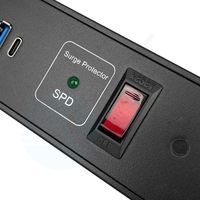 Armoire de distribution d'alimentation PDU monophasée Orient 125V 15A, unité de distribution d'alimentation CA en métal, prises de courant 32A, prises de courant, rack PDU
